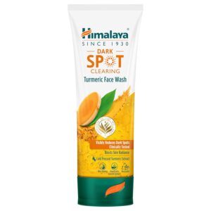 Home himalaya dark spot clearing turmeric face wash | reduce dark spots in 7 days | organically sourced & cold pressed turmeric | 100ml